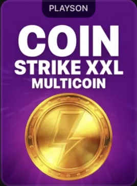 Zlatá minca s bleskom — titul Coin Strike XXL Multicoin